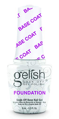 Gelish MINI Foundation Base Coat LED Gel Polish, Base Coat For Gel Nails, Base Coat For Nails, 0.3 oz.