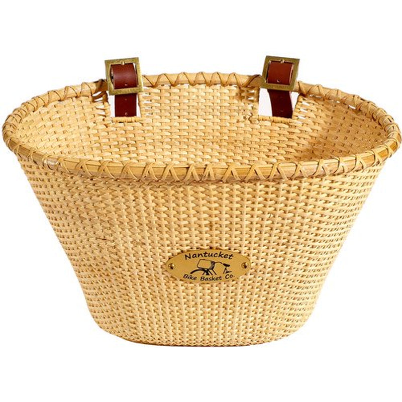 Nantucket Bicycle Basket Co. Lightship (Adult Oval, Natural)