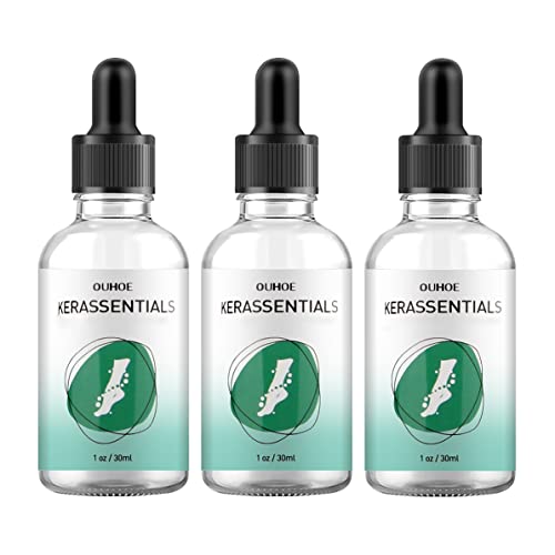 Biaoyun 3Pack Kerassentials, Kerassentials Oil,Kerasentials Nail