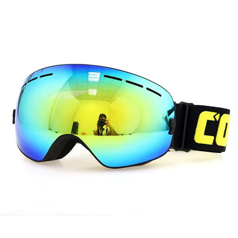 Double anti-fog ski goggles - Blue Force Sports