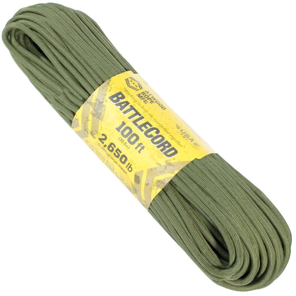 5.6Mm Battlecord – Ultra Strong & Tough Rope – 2650Lb Tensile Strength – USA Made