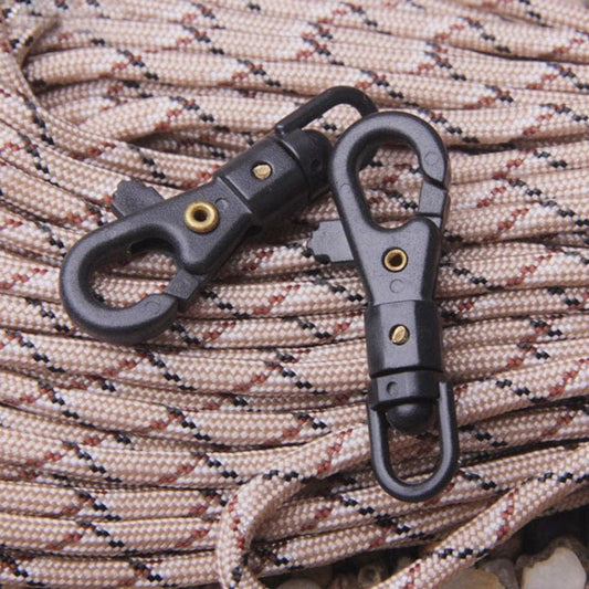 5 X Survival Carabiner Rotatable Buckle Quickdraw Key Q7R2 EDC A5X8. Chain N0V0