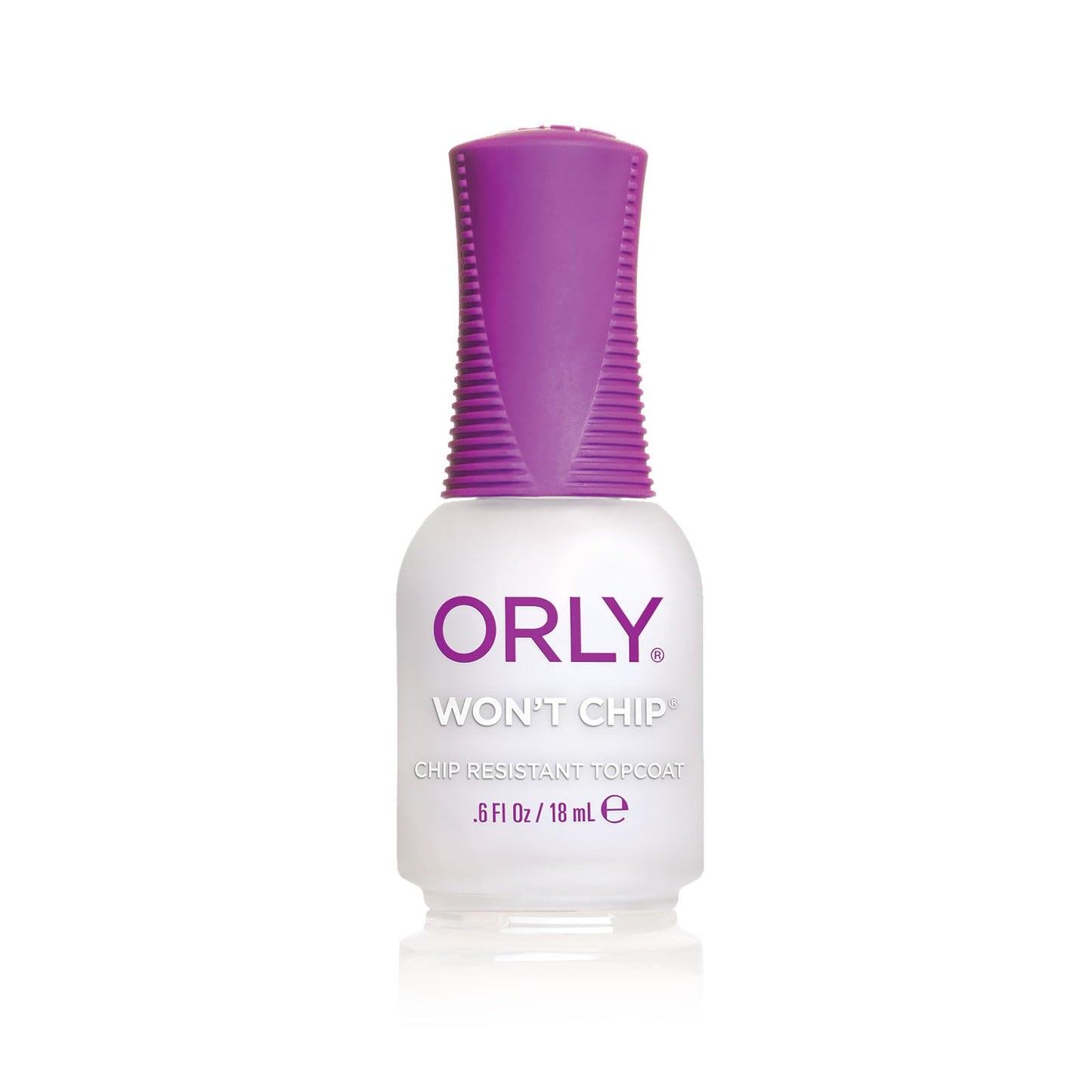 Orly Top Nail Coat, Won't Chip, 0.6 Ounce