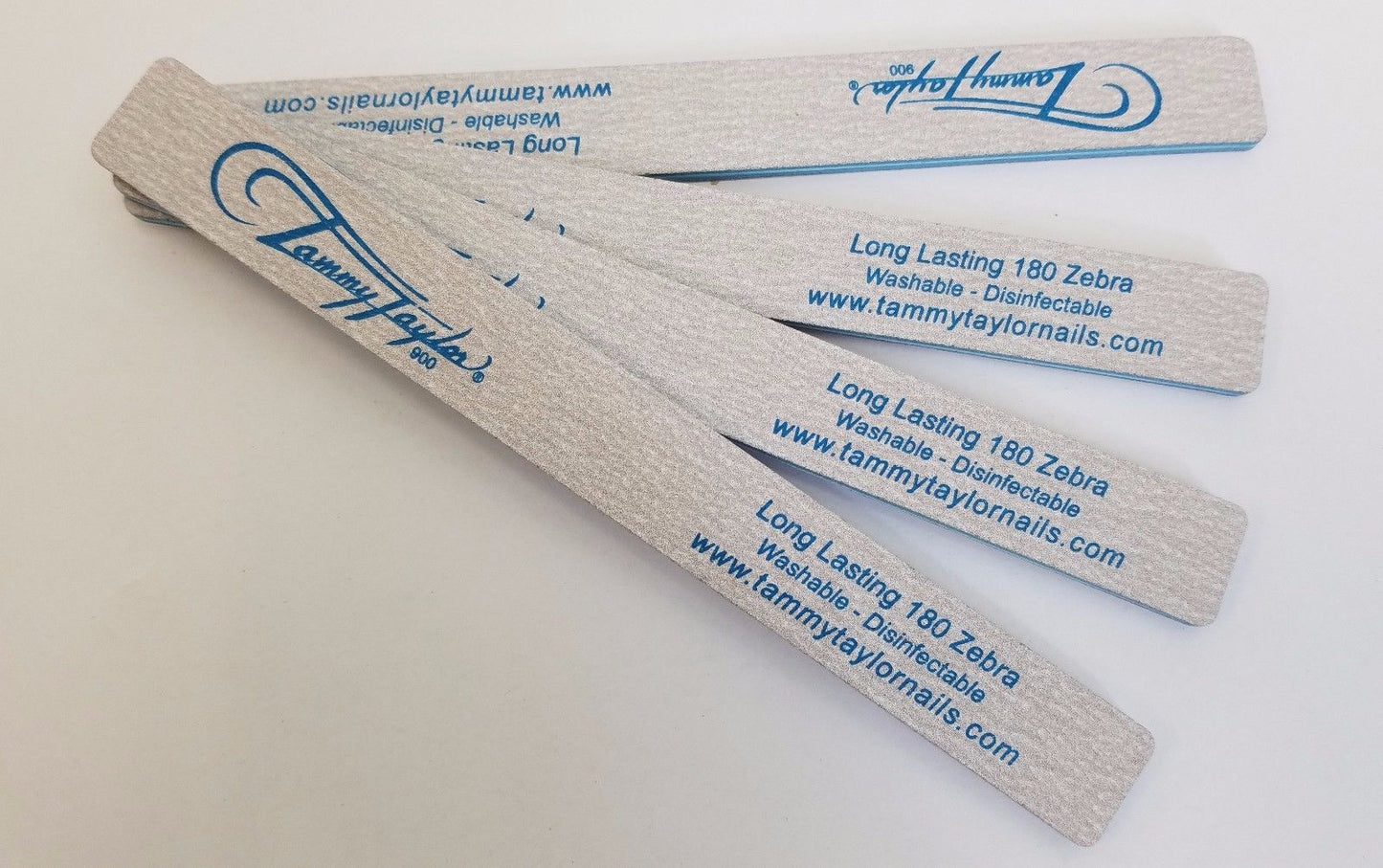 Pack of 4 - Tammy Taylor - Little Long Lasting Zebra File 180 Grit