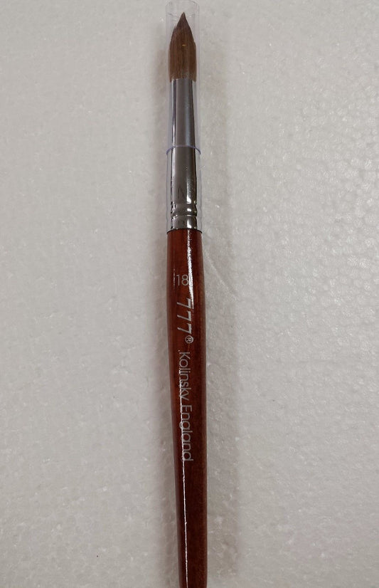 Kolinsky 777 Acrylic Nail Brush size # 18 (ROUND)