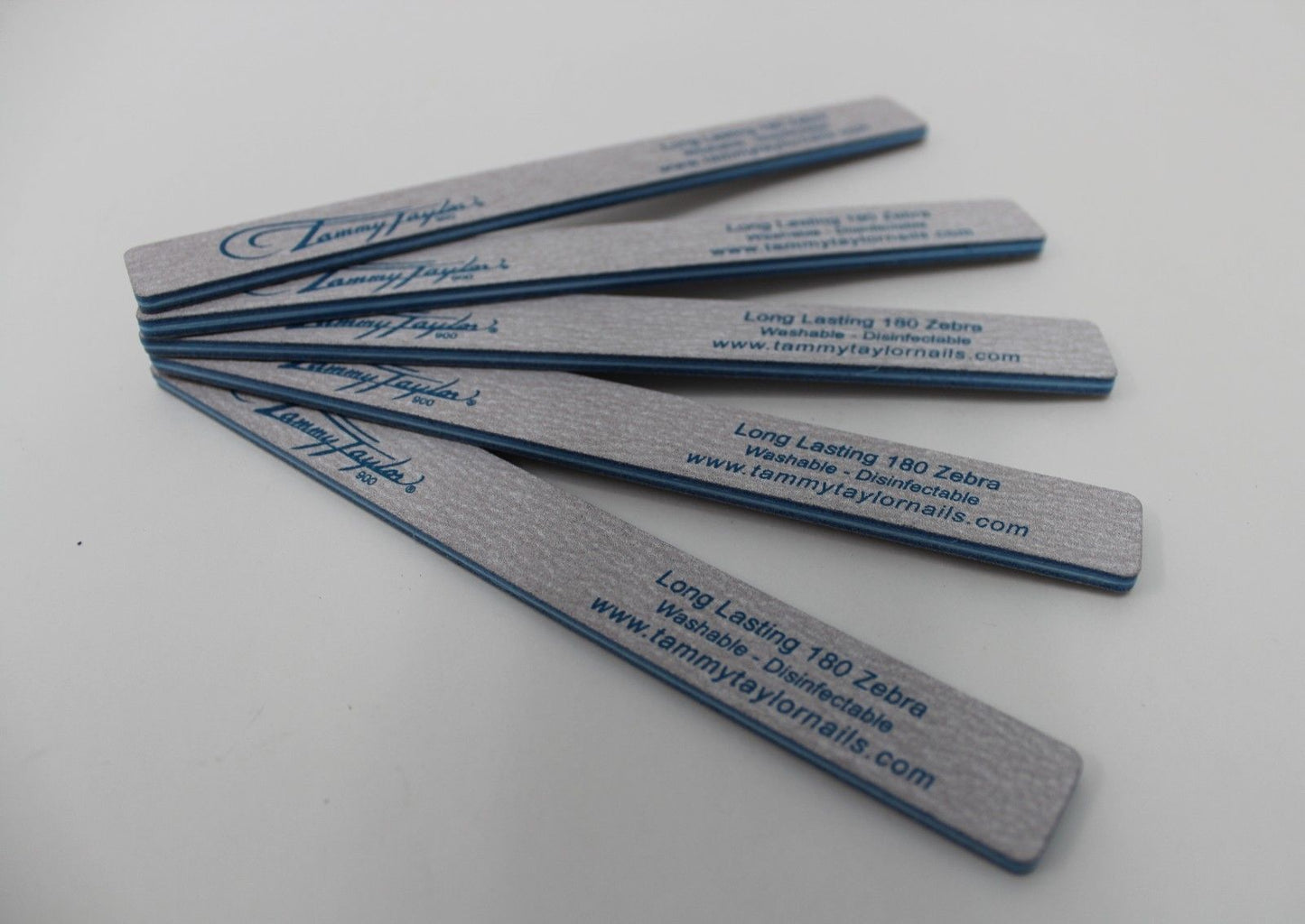Pack of 5 - Tammy Taylor - Little Long Lasting Zebra File 180 Grit