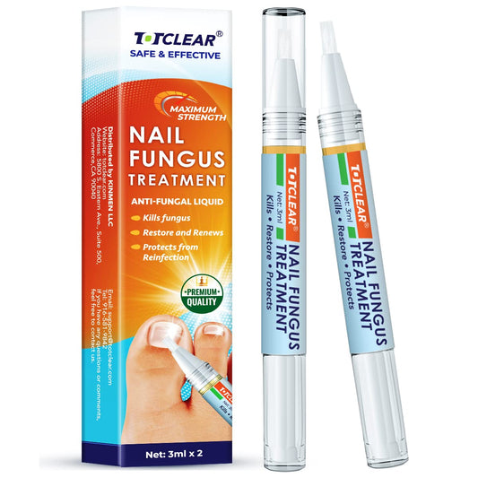 TOTCLEAR Nail Repair Pens for Toenail and Fingernail, Toenail Fungus Treatment, Nail Fungus Treatment For Toenail, Nail Repair, Fungus Nail Treatment, Toe Nail Fungus Treatment Extra Strength - 2 PENS