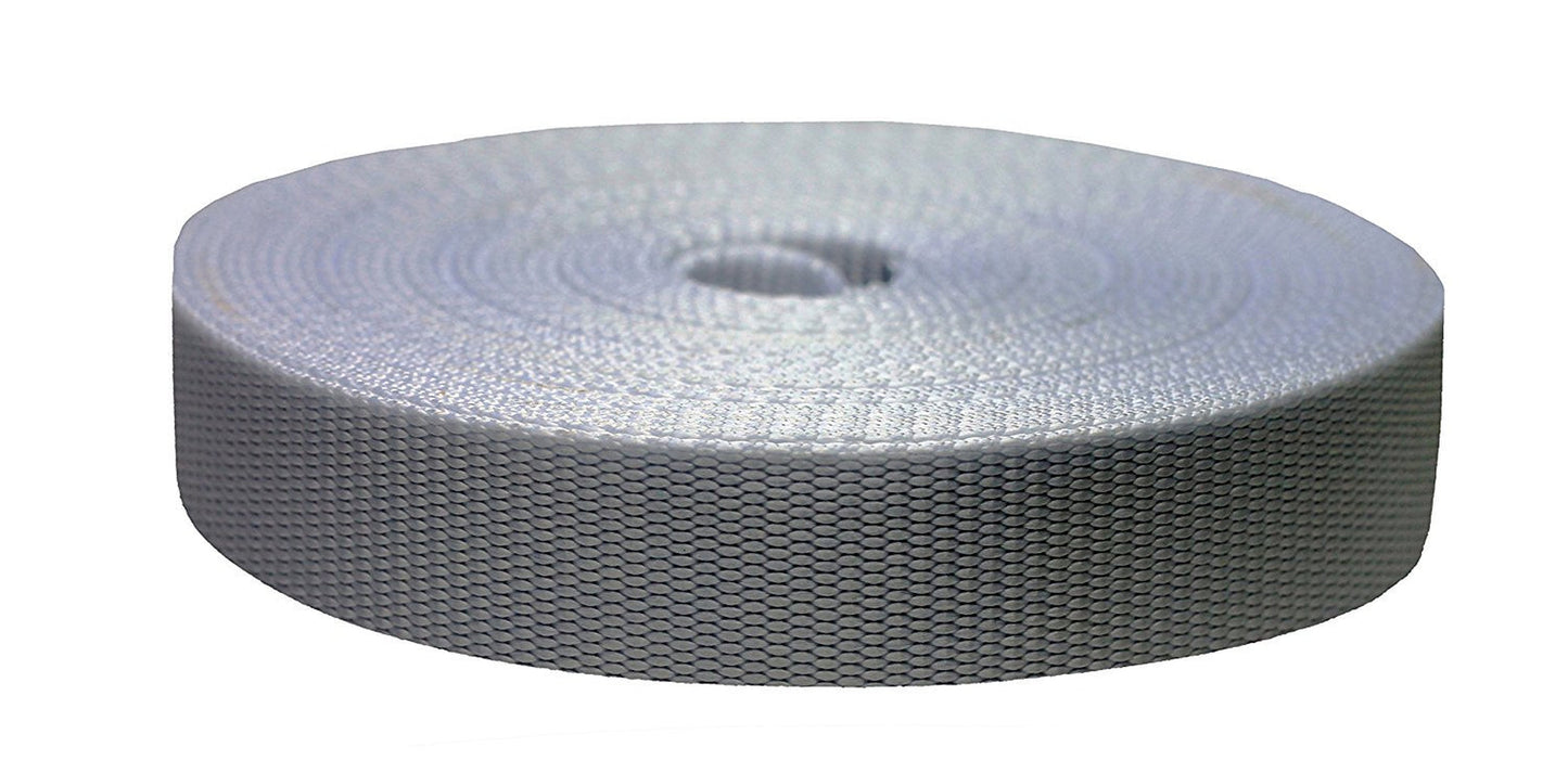 Strapworks 3/4 Inch X 10 Yards Colored Flat Nylon Webbing Strap