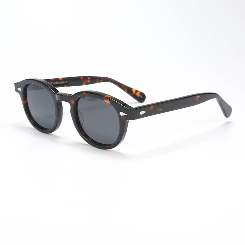 Retro Acetate Polarized Sunglasses - Blue Force Sports