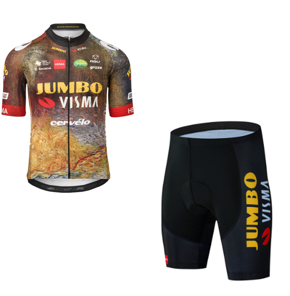 Breathable Summer Short Sleeve Cycling Wear - Blue Force Sports