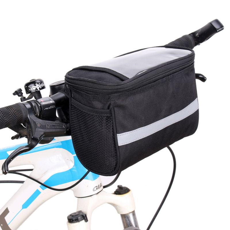 Cycling Bike Bicycle Front Basket Top Frame Handlebar Bag Pannier Pouch Outdoor Bicycle Accessories