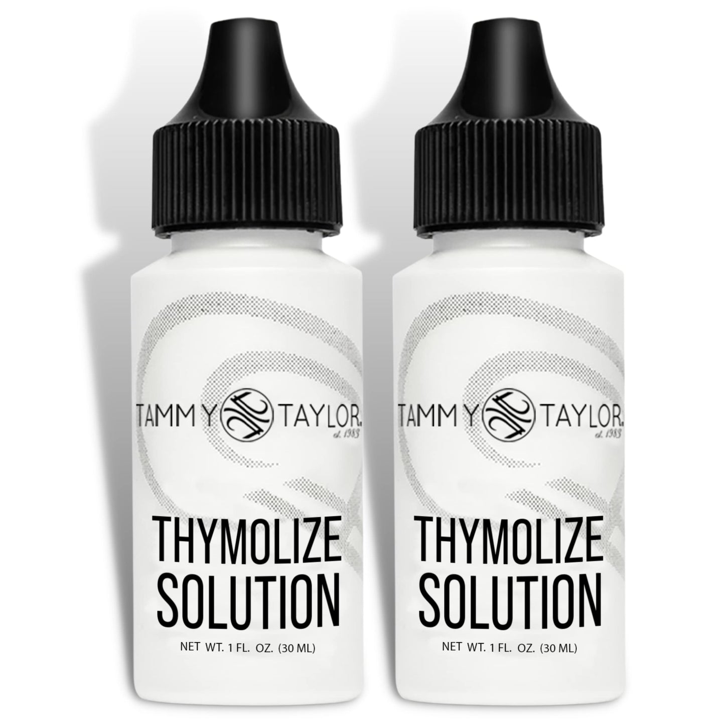 Tammy Taylor Thymolize Nail Treatment for Damaged Nails | Extra Strength Liquid Drops Toenail Repair Solution for Thick & Discolored Toe Nails & Fingernail Care | Stop Nail Biting Immediately | 2 Pack