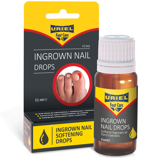 URIEL UPGRADED Ingrown Toenail Treatment, Ingrown Toenail Removal Kit, Ingrown Toenail Corrector, Ingrown Nail Kit, Ingrown Toenail Tools, Ingrown Toe Nail Remover Kit, 11ml Drops