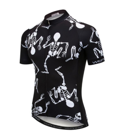 Weimostar skull jersey men's pirate jersey - Blue Force Sports