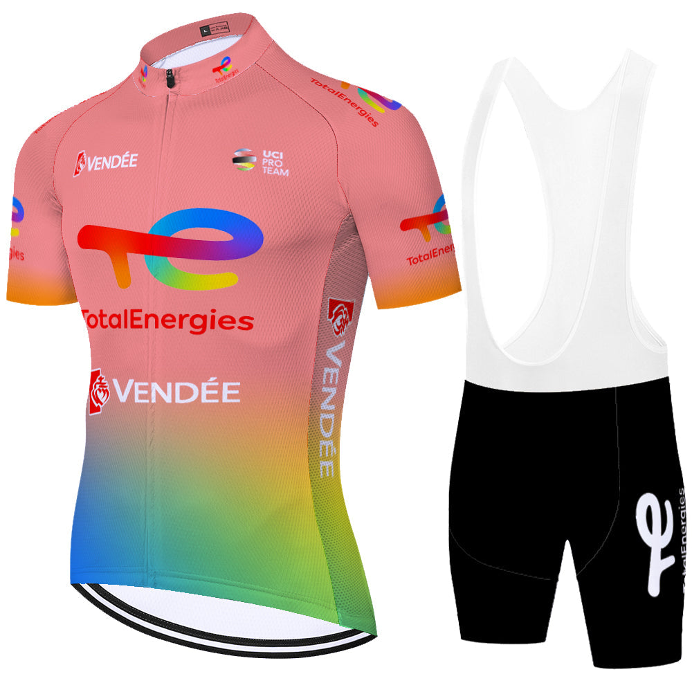 Men's Outdoor Quick-drying Mountain Bike Jersey Suit - Blue Force Sports