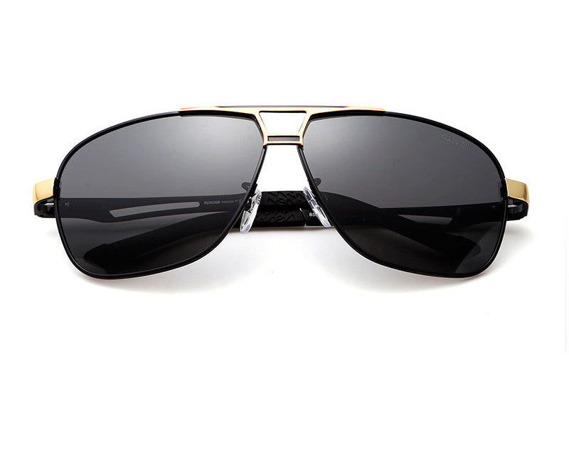 Metal Aluminum Polarized Sunglasses European And American Men's Driving And Driving Sunglasses - Blue Force Sports