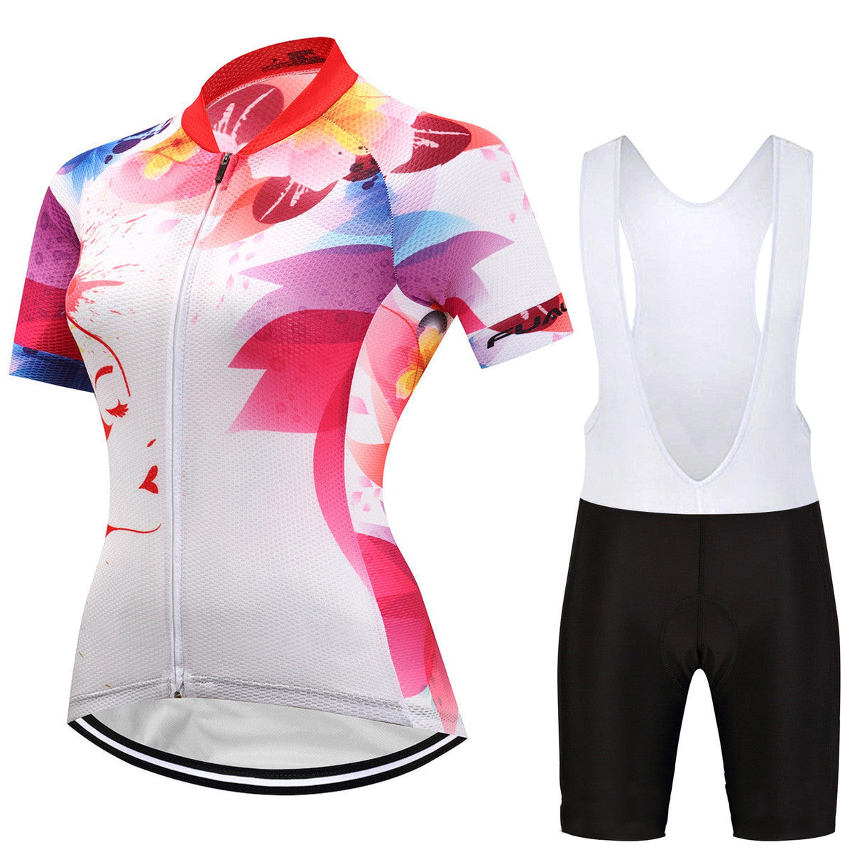 Women's short-sleeved suit for summer cycling - Blue Force Sports