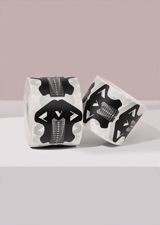 Nail Forms - Matte Black - Bundle