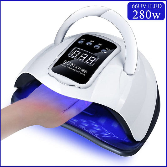 280W UV LED Nail Lamp