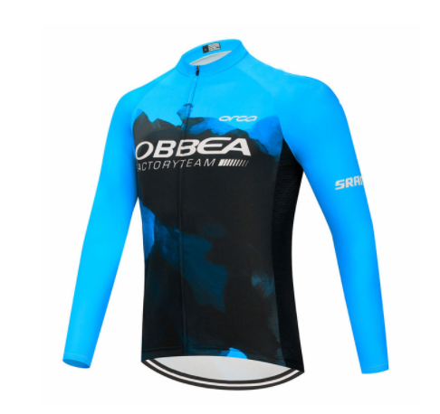 Summer Short-sleeved Cycling Jersey Suit Mountain Bike - Blue Force Sports