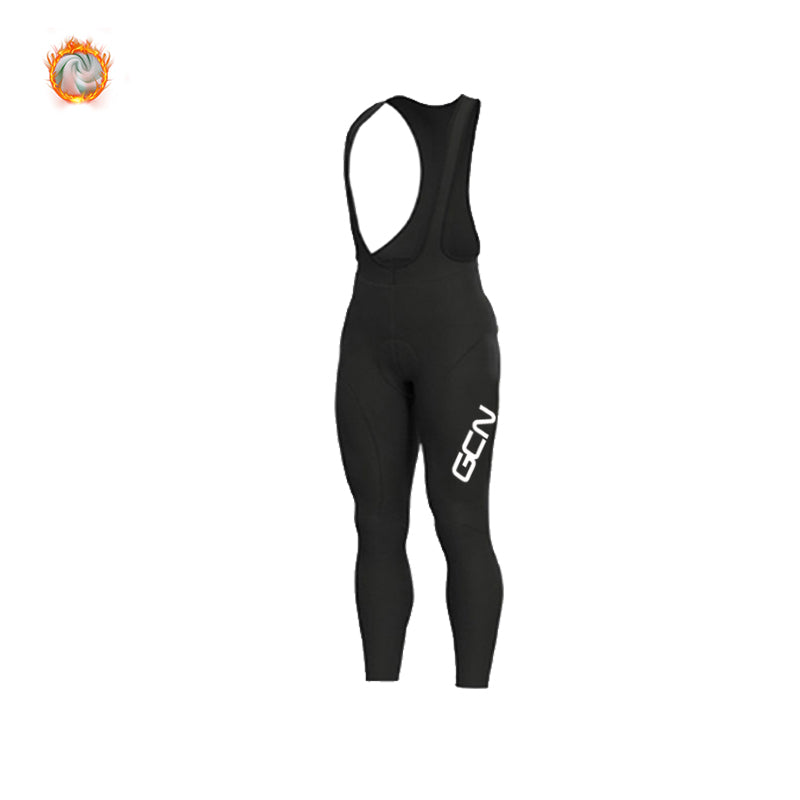 GCN Fleece Long Sleeve Cycling Jersey Cycling Jersey Running Winter New Series - Blue Force Sports