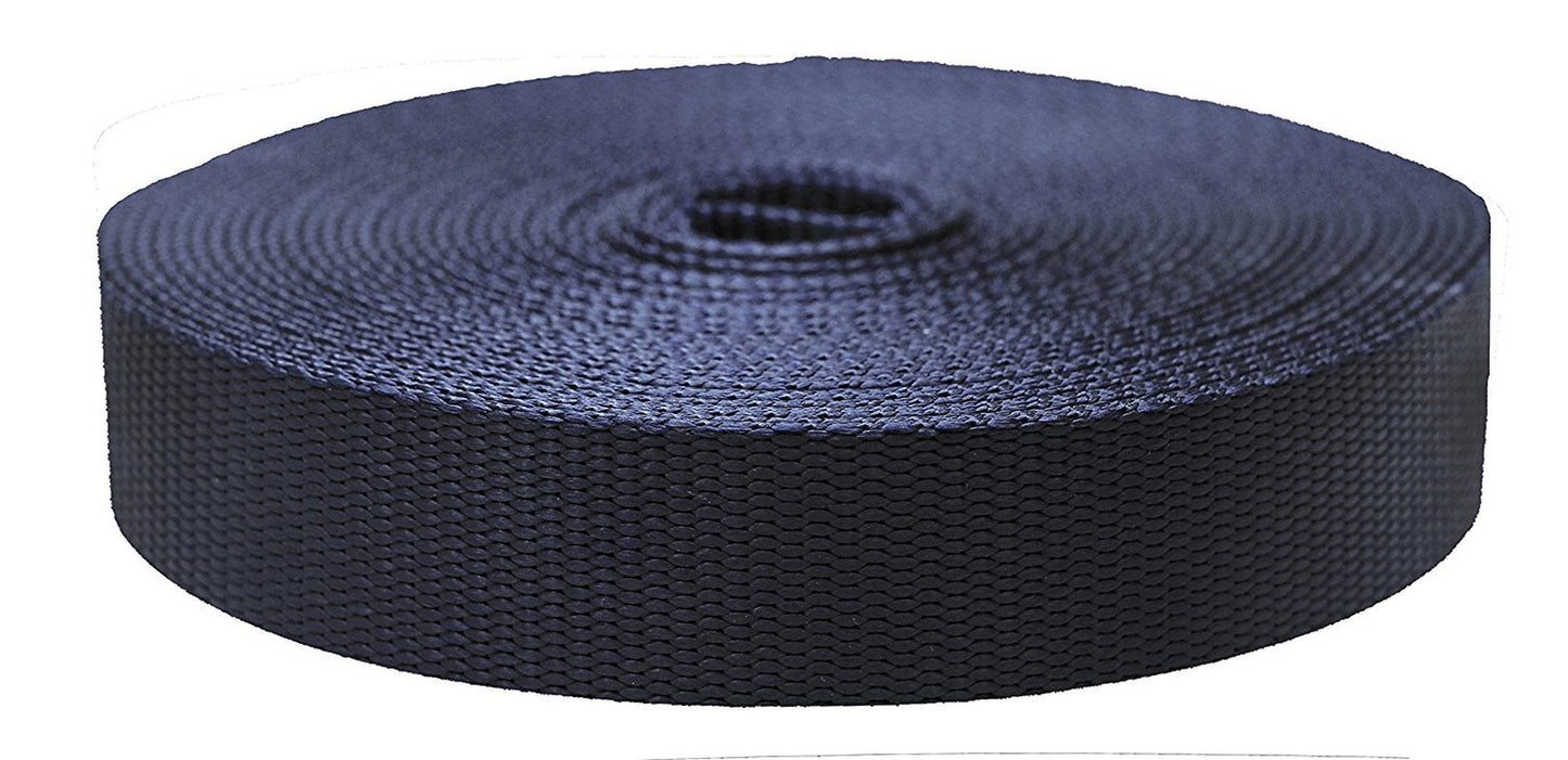 Strapworks 3/4 Inch X 10 Yards Colored Flat Nylon Webbing Strap