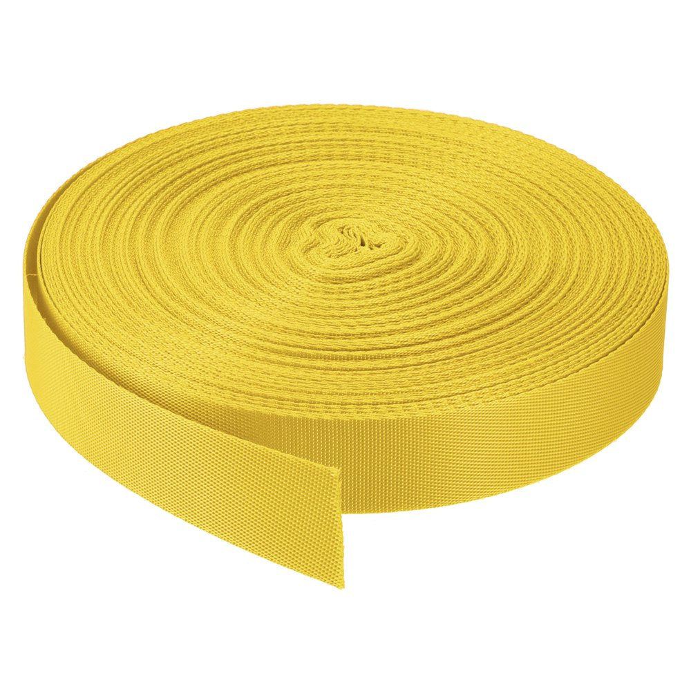 Flat Nylon Webbing Strap 1 Inch 30 Yards Blue for Backpack, Luggage-Rack