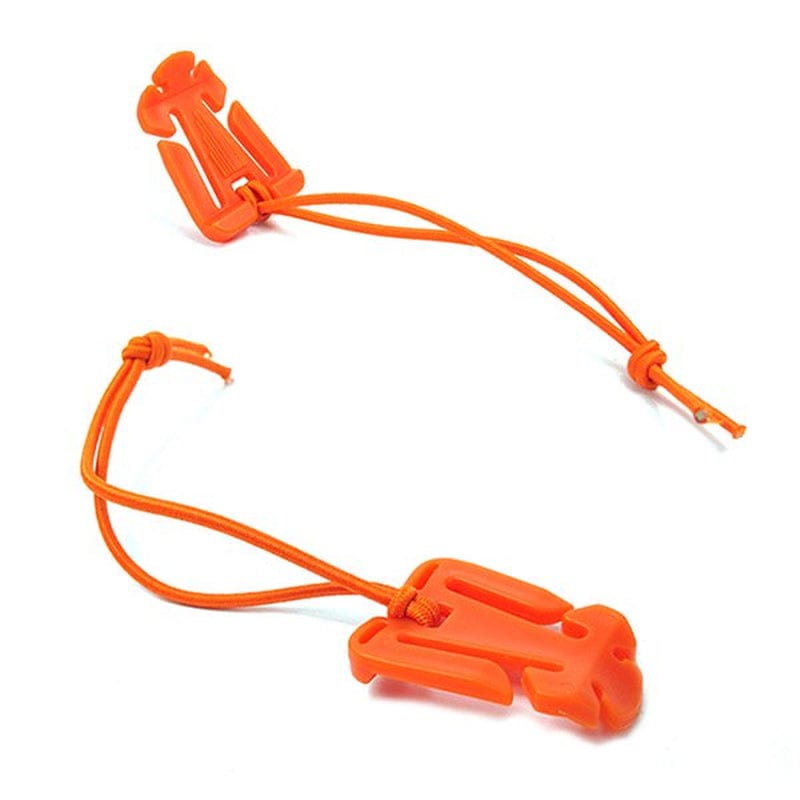 Buuco 10PCS Backpack Carabiner Tool Elastic Rope Clip Webbing Buckle Keychain Hook for Outdoor Camping Hiking Climbing Accessories