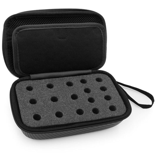 CASEMATIX Cricut Tool Organizer Fits up to 17 Cricut Blades - Tool Box Organizer for Cricut Joy and More Fits Cricut Blade Debossing Tip and Others - Includes Tool Bag Organizer Only, Black