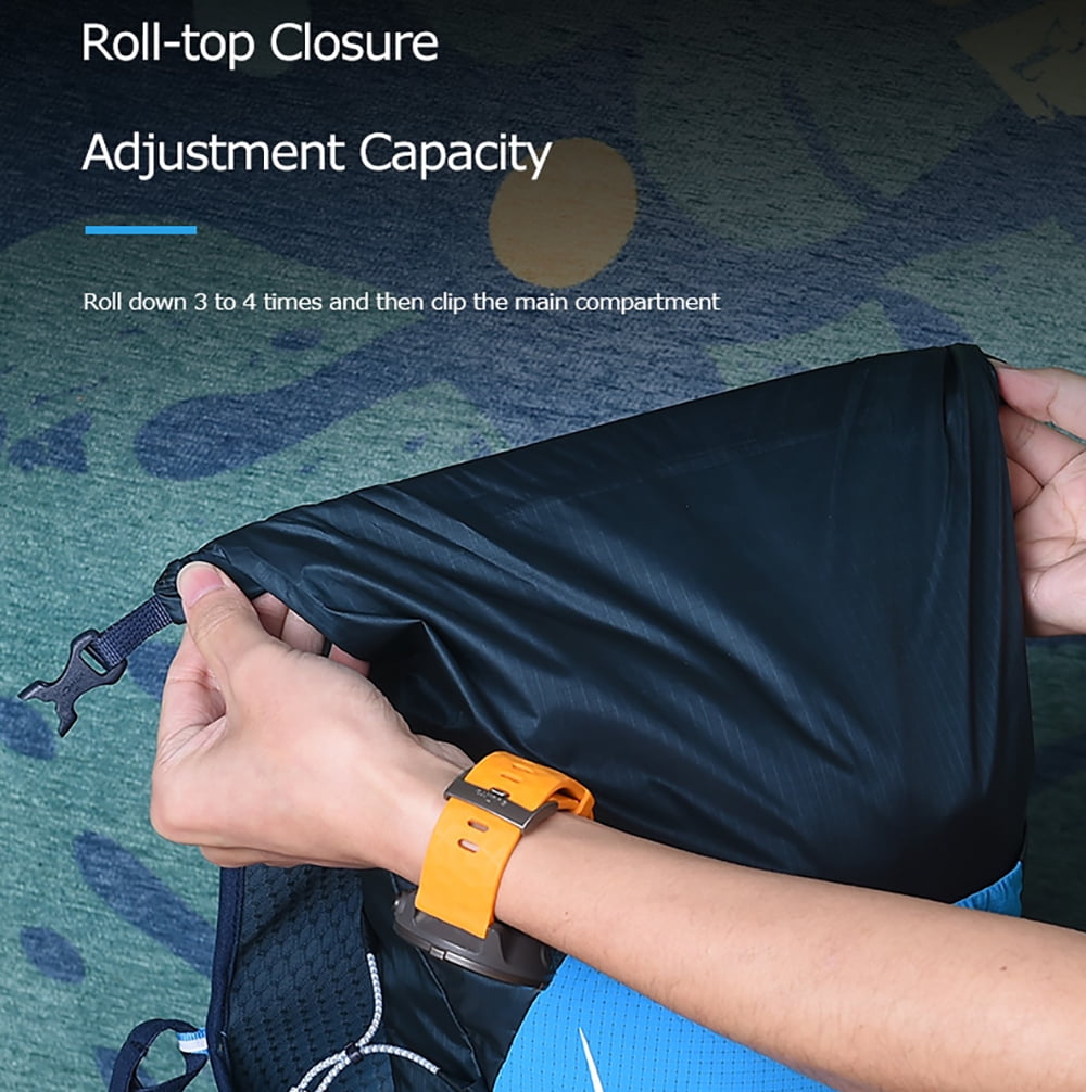 AONIJIE 18L Large Capacity Running Hydration Vest with 2*500ml Soft Flask Running Backpack for Marathon Race Hiking