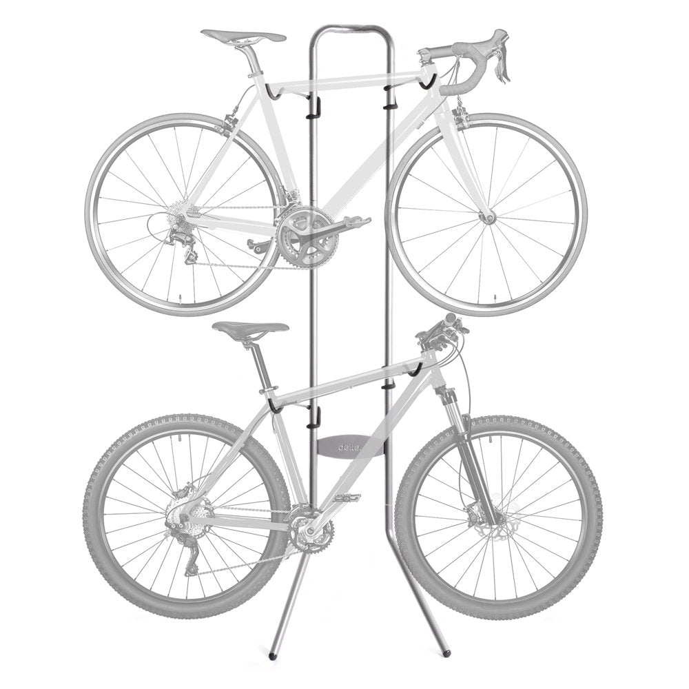 Delta Cycle Two Bicycles Stand Indoor Bicycles Rack for Garage