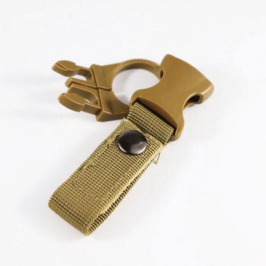 Climbing Climbing WMYBD Outdoor Webbing Water Bottle Hanging Buckle, Portable Water Bottle Quick Hanging