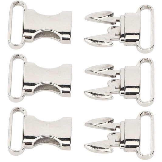 Climbing Hook, Small Metal Webbing Buckle Metal Safe Buckle, Mountaineering Travel Hiking for Outdoor Camping