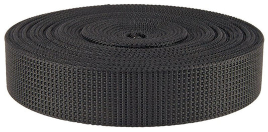 Country Brook Design® 1 1/2 Inch Black Scuba or Duty Belt Webbing, 10 Yards