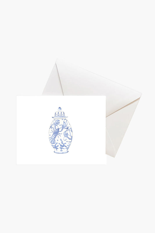 Nautical Ginger Jar Boxed Notes Set