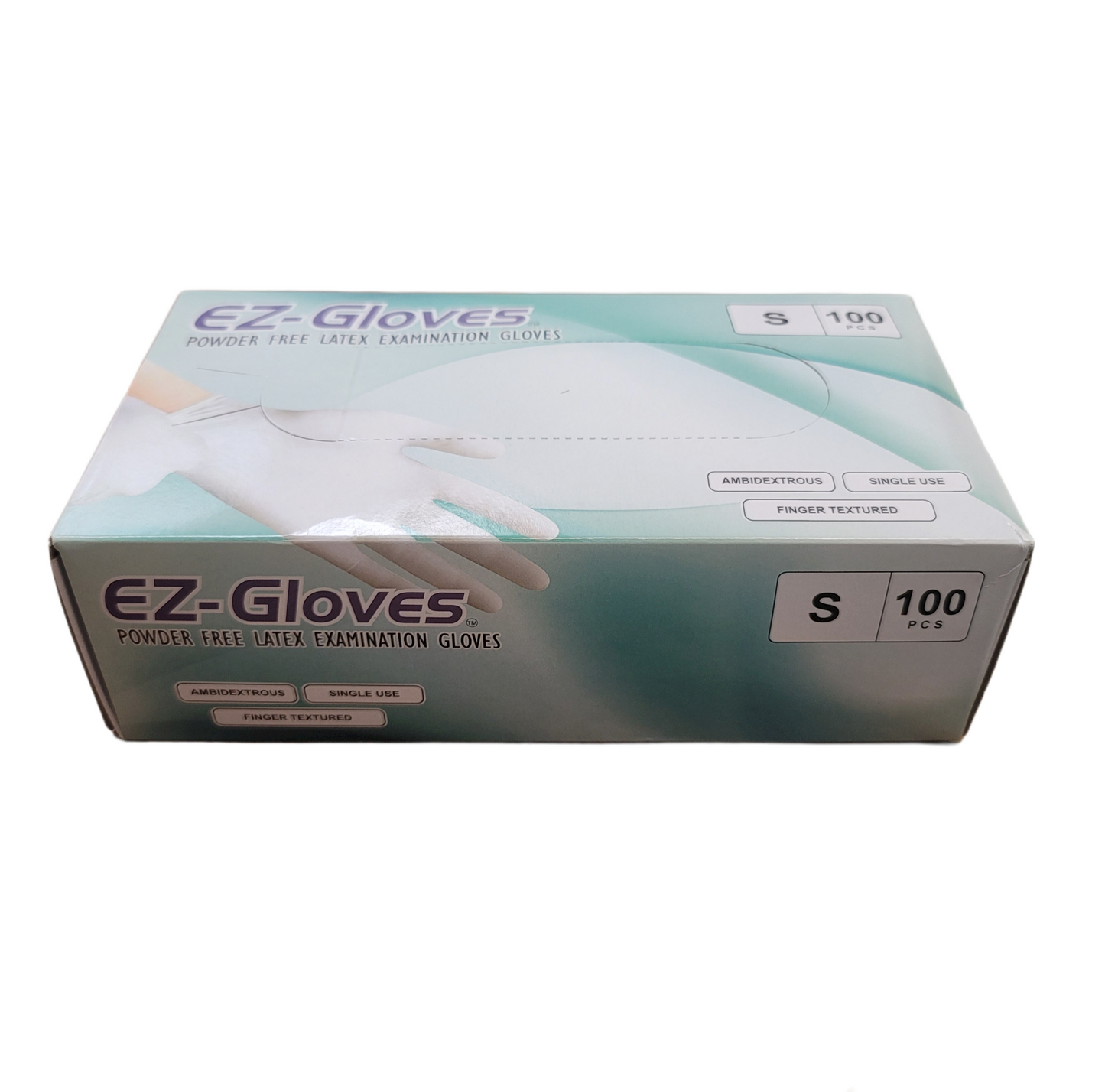 EZ Gloves Powder free Latex Examination Gloves Case 10 box