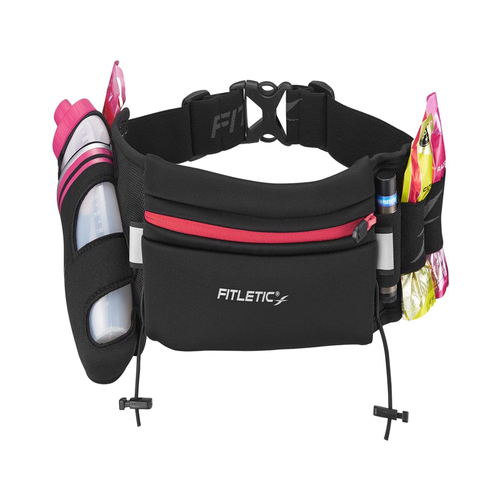 Fitletic Fully Loaded Water and Gel Belt : BLK, S/M