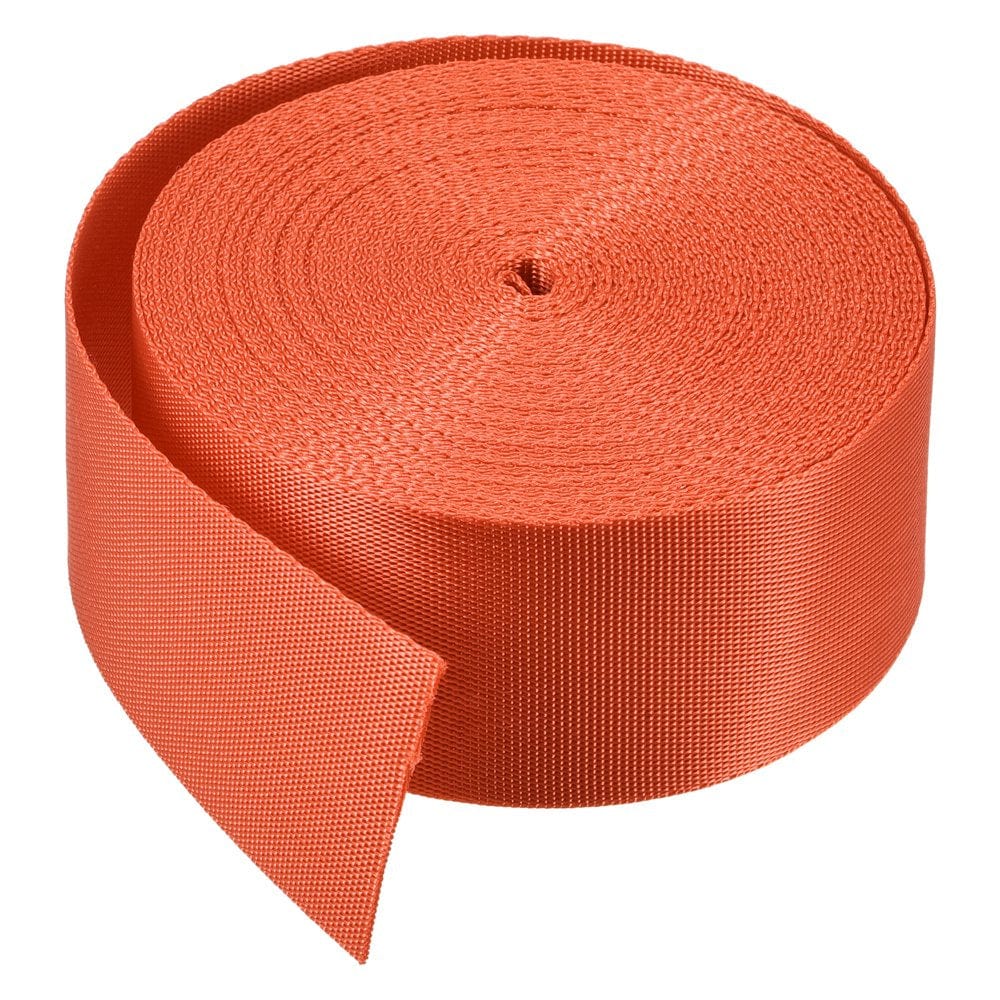 Flat Nylon Webbing Strap 1.5 Inch 10 Yards Blue for Backpack, Luggage-Rack