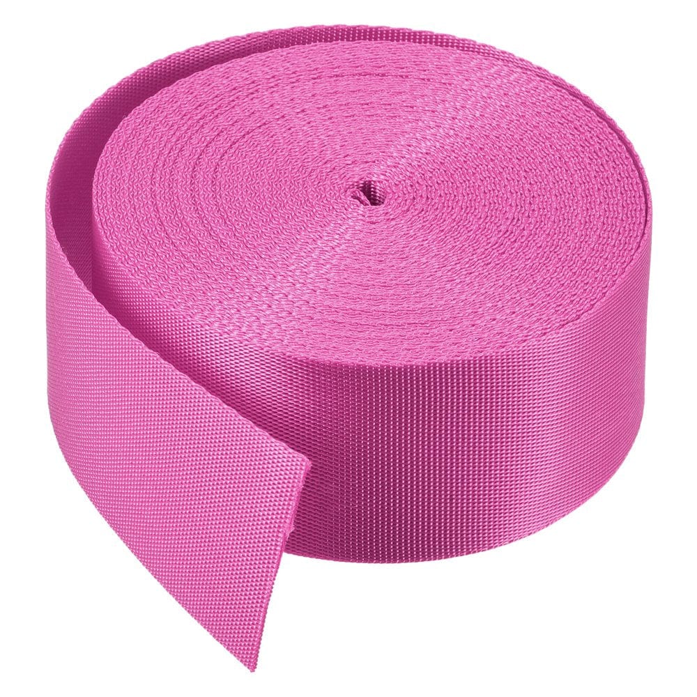 Flat Nylon Webbing Strap 1.5 Inch 10 Yards Blue for Backpack, Luggage-Rack