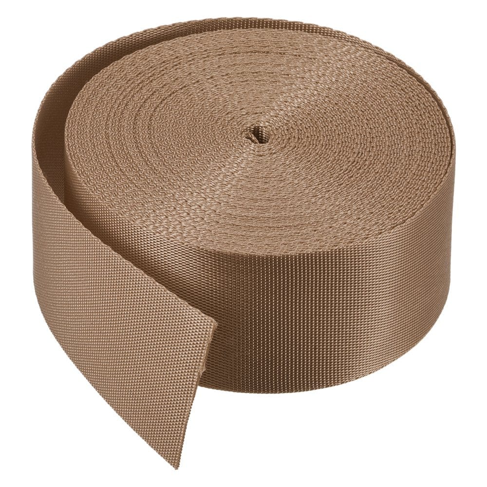 Flat Nylon Webbing Strap 1.5 Inch 10 Yards Blue for Backpack, Luggage-Rack