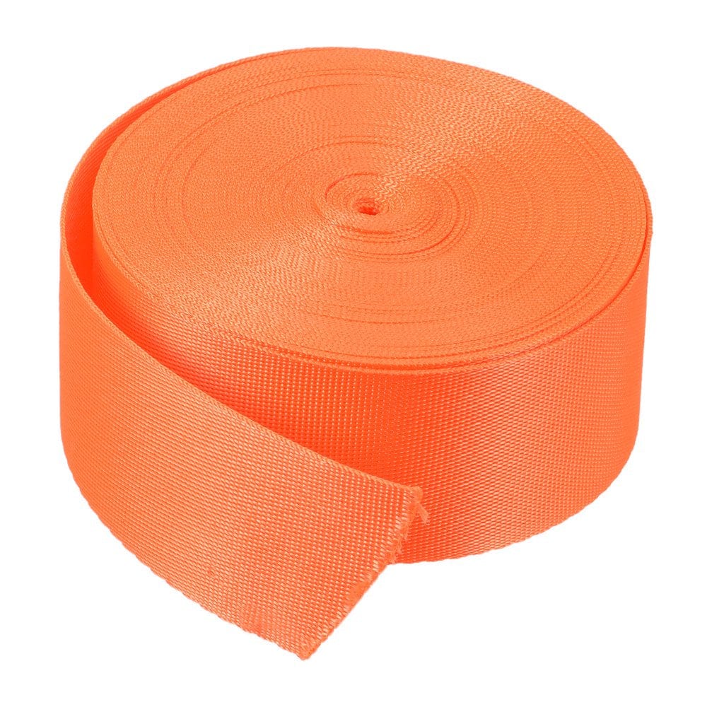 Flat Nylon Webbing Strap 1.5 Inch 10 Yards Blue for Backpack, Luggage-Rack