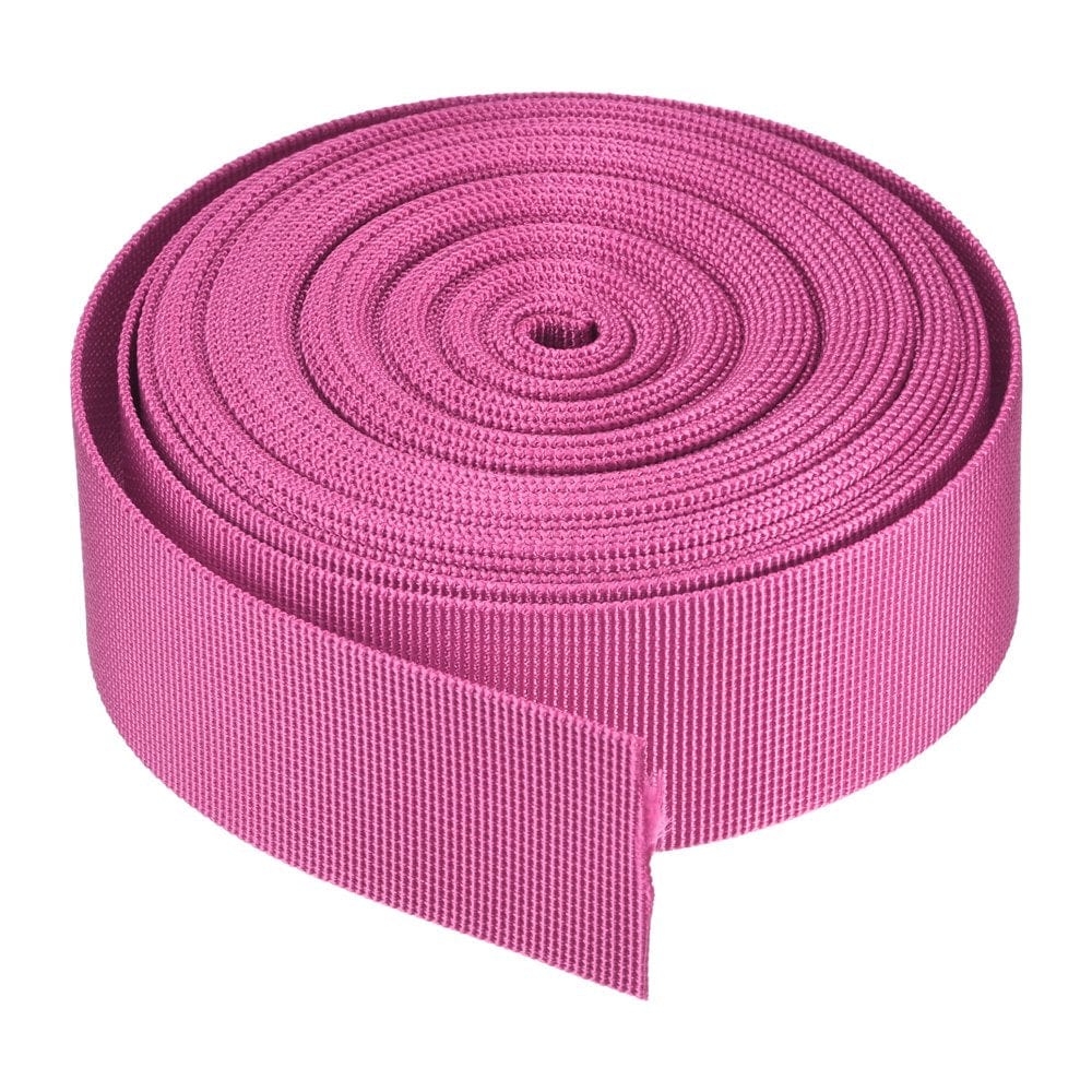 Flat Nylon Webbing Strap 1.5 Inch 10 Yards Dark Blue for Backpack, Luggage-Rack