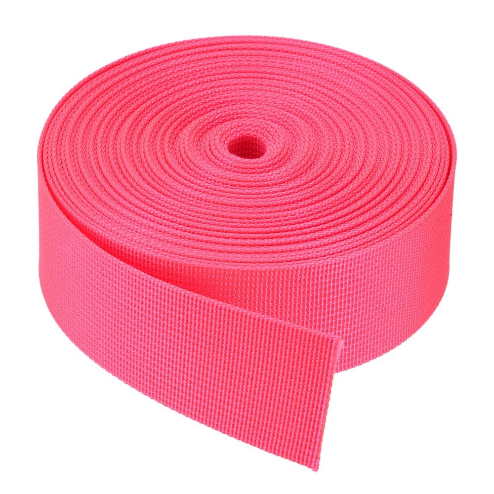 Flat Nylon Webbing Strap 1.5 Inch 10 Yards Dark Blue for Backpack, Luggage-Rack