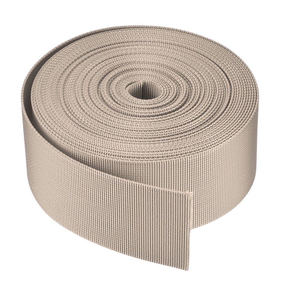 Flat Nylon Webbing Strap 2 Inch 10 Yards Bright Red for Backpack, Luggage-Rack