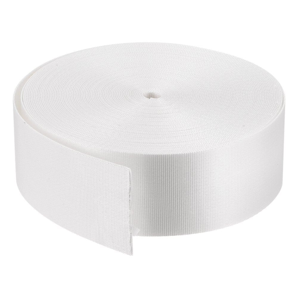 Flat Nylon Webbing Strap 2 Inch 20 Yards Blue for Backpack, Luggage-Rack