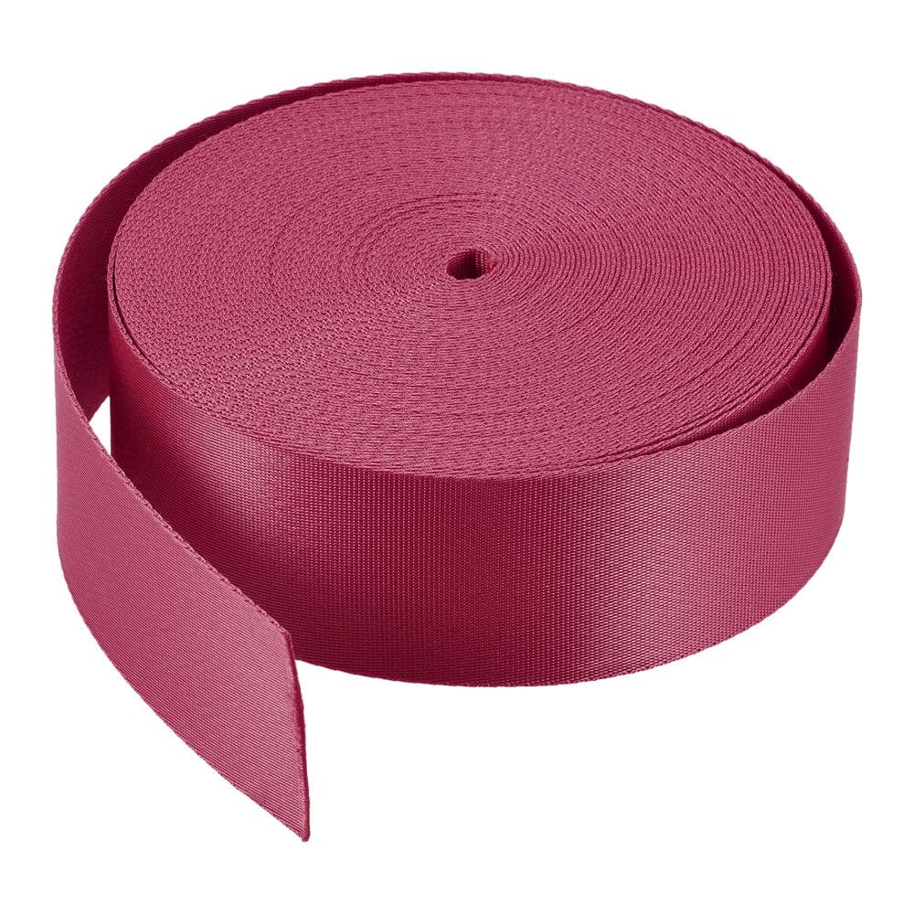 Flat Nylon Webbing Strap 2 Inch 20 Yards Blue for Backpack, Luggage-Rack