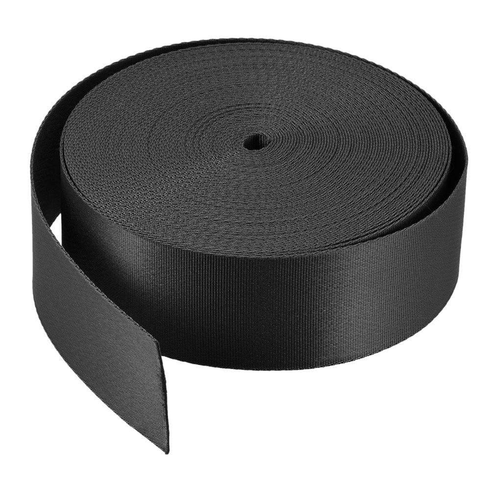 Flat Nylon Webbing Strap 2 Inch 20 Yards Blue for Backpack, Luggage-Rack