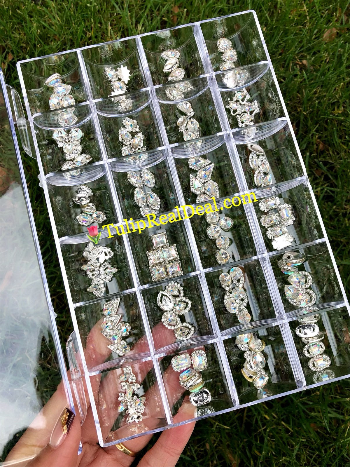 Fancy Nail Charms Bling Box
