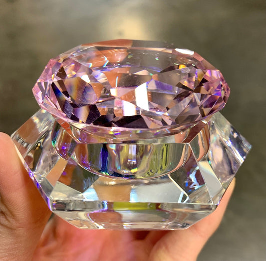 Pink Diamond Dappen Dish