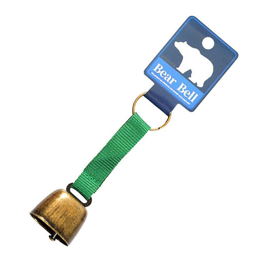 Julam Frontiersman Bear Bell Outdoor Warning Iron Bell with Nylon Lanyard Helps to Prevent Startling Wild Animals While Hiking Survival Hiking Biking Fishing Climbing 120X35Mm Typical